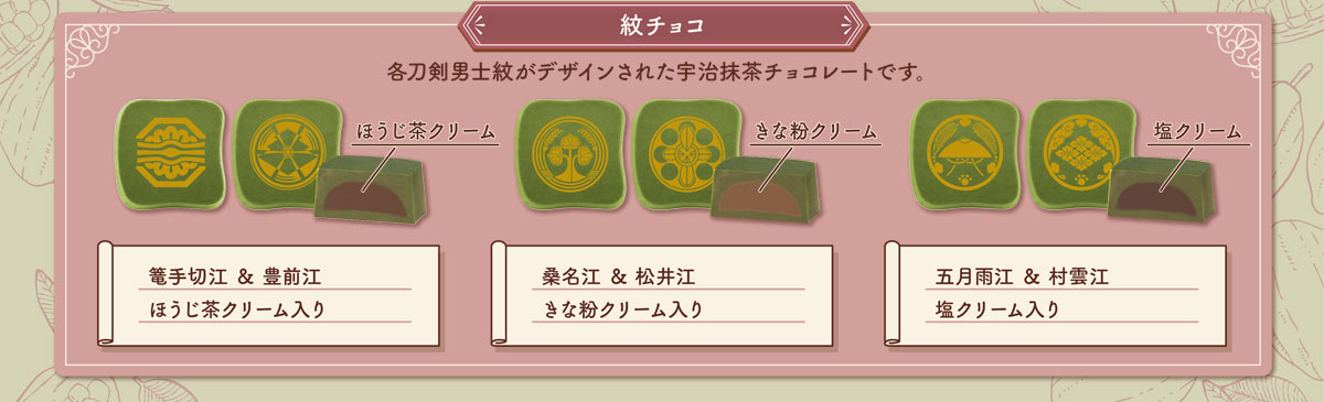 紋チョコ