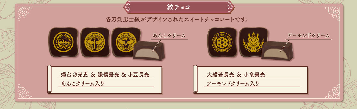 紋チョコ