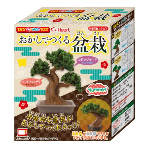 おかしでつくる盆栽