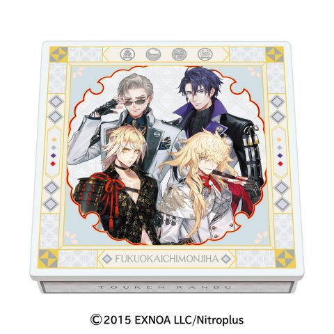 アソートチョコ缶F／刀剣乱舞-ONLINE-／福岡一文字派