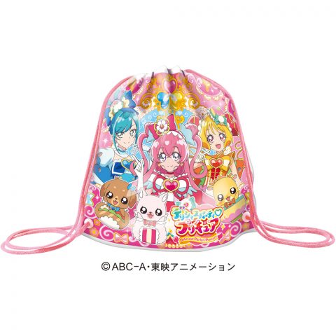 お菓子ナップサック／デリシャスパーティ♡プリキュア