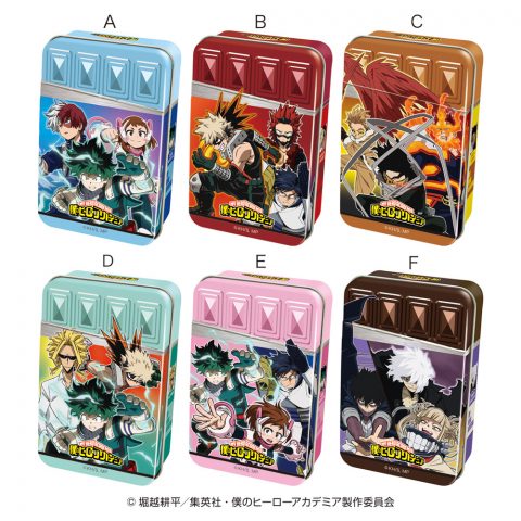 僕のヒーローアカデミアミニチョコ缶