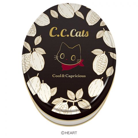 Ｃ．Ｃ．キャッツチョコギフト缶