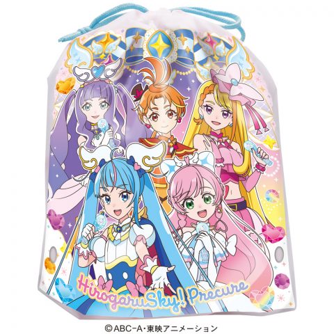 ひろがるスカイ！プリキュアお菓子巾着