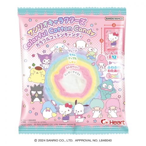 サンリオキャラクターズ カラフルコットンキャンディ