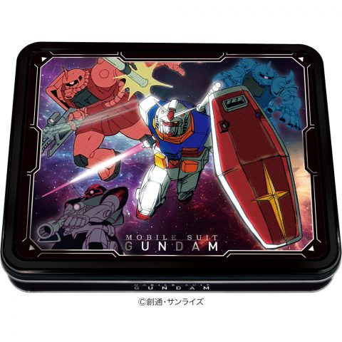 ガンダムレリーフ缶