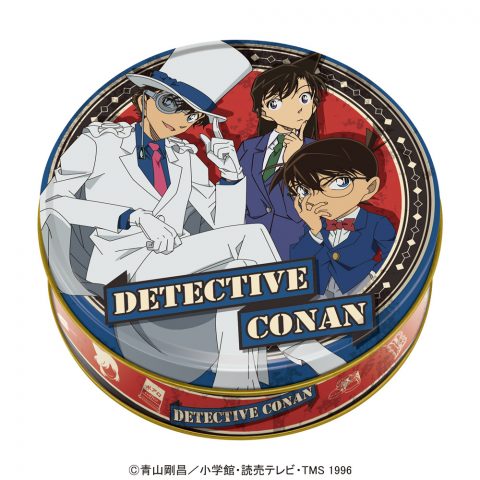 名探偵コナンラウンドチョコ缶