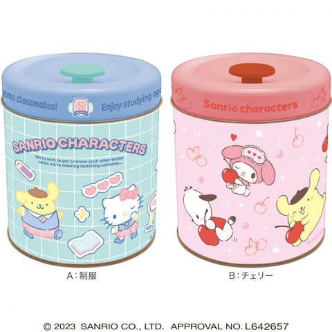 サンリオキャラクターズ  サークルギフト缶