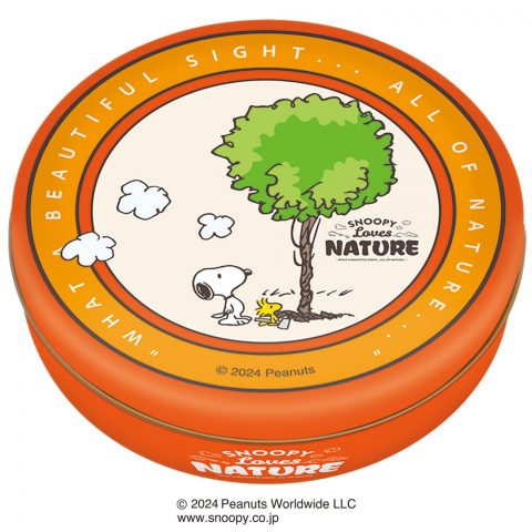 スヌーピーポケットチョコ缶