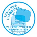 パウ・パトロールにこにこボトルコップ